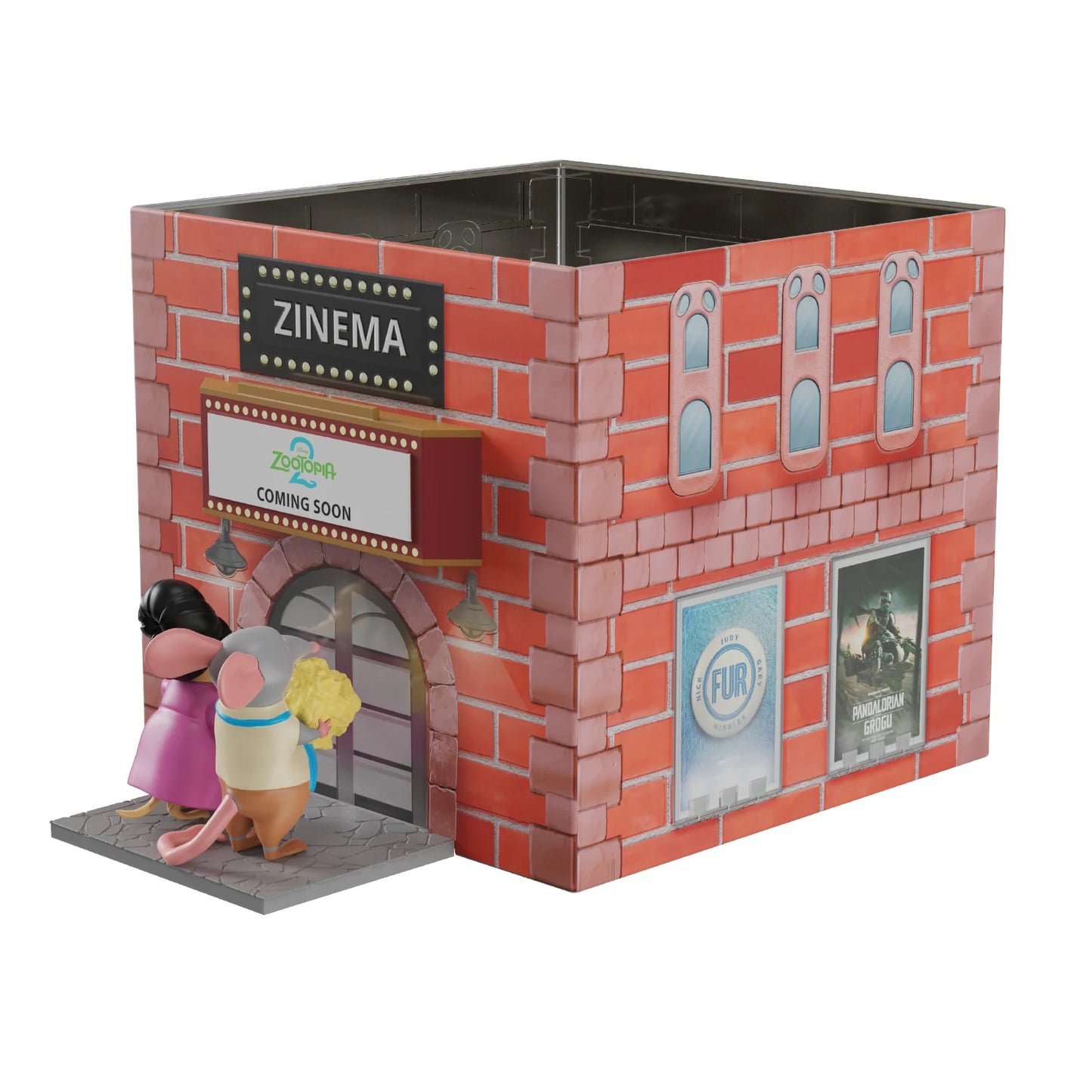 Zootopia Zinema Theater Tin