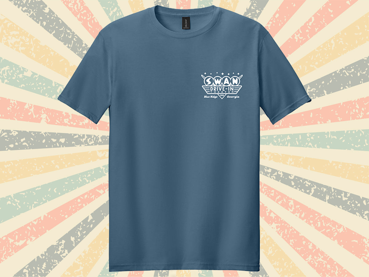 Swan Official 1955 T-Shirt - INDIGO BLUE