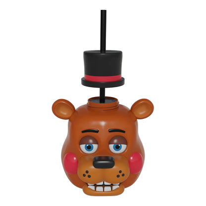 Five Nights Freddy Head Drink Bottle