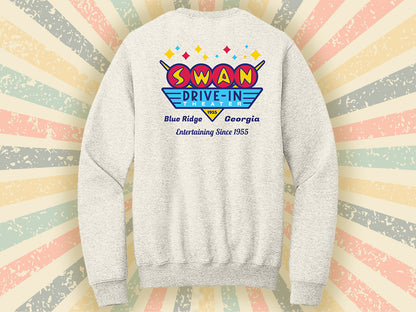 Swan Official 1955 Sweatshirt - OATMEAL HEATHER