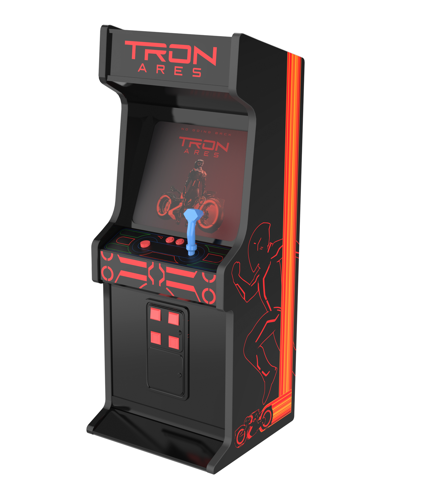 Tron Arcade Popcorn Tub LED