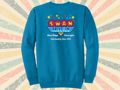 Swan Official 1955 Sweatshirt - BLUE