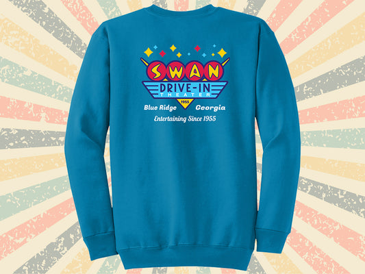 Swan Official 1955 Sweatshirt - BLUE