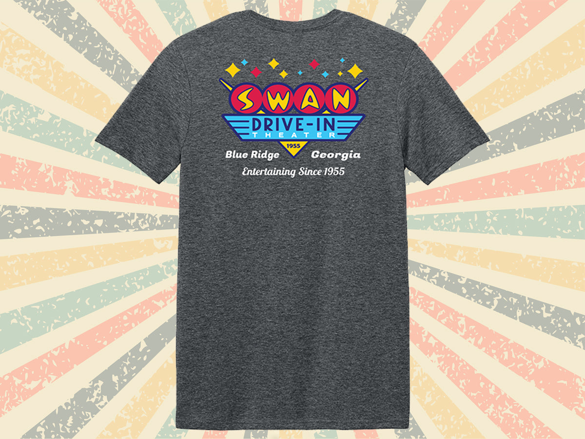 Swan Official 1955 T-Shirt - HEATHER GREY