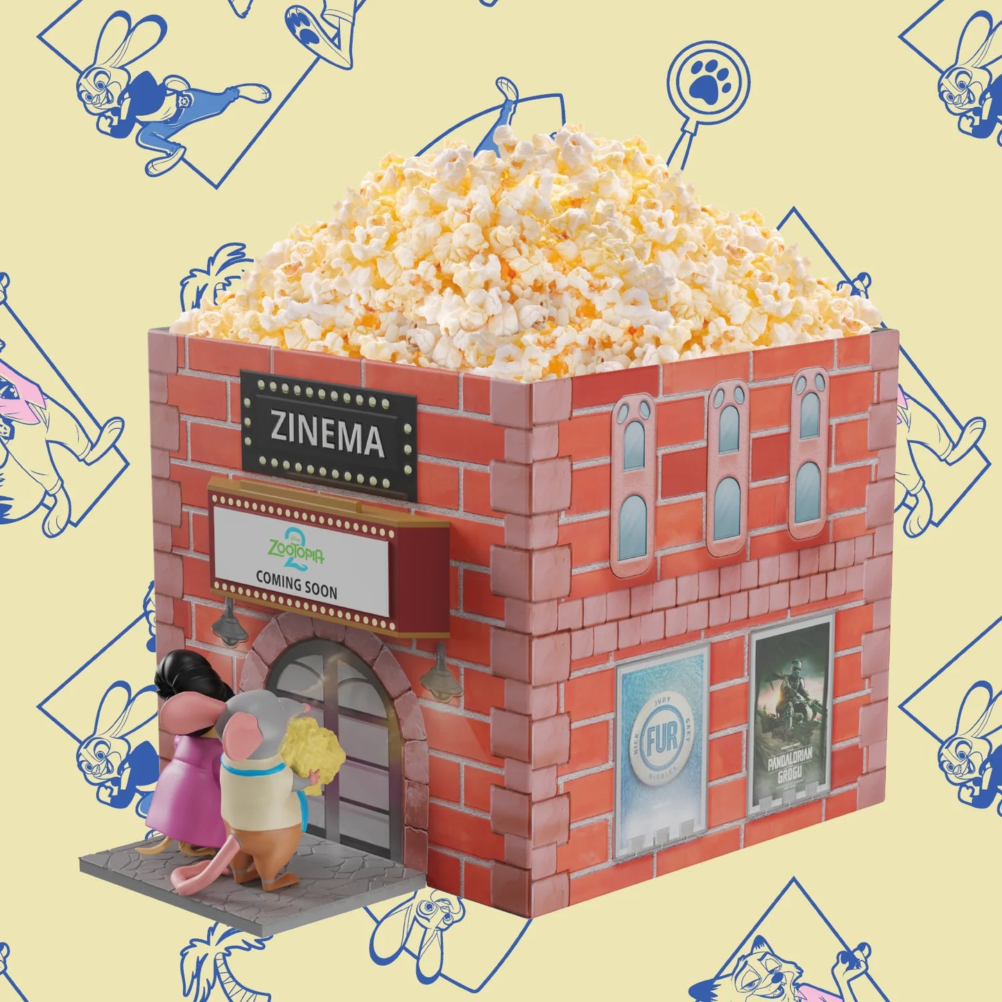 Zootopia Zinema Theater Tin