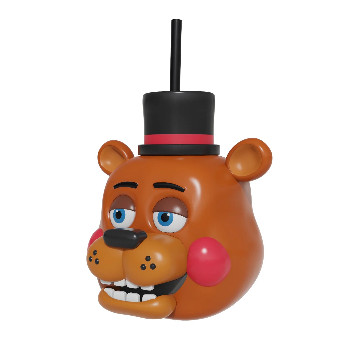 Five Nights Freddy Head Drink Bottle