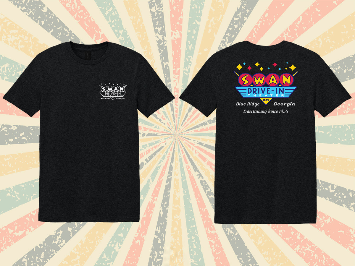 Swan Official 1955 T-Shirt - BLACK