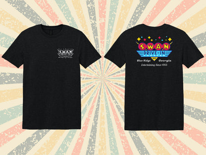 Swan Official 1955 T-Shirt - BLACK