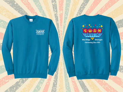 Swan Official 1955 Sweatshirt - BLUE