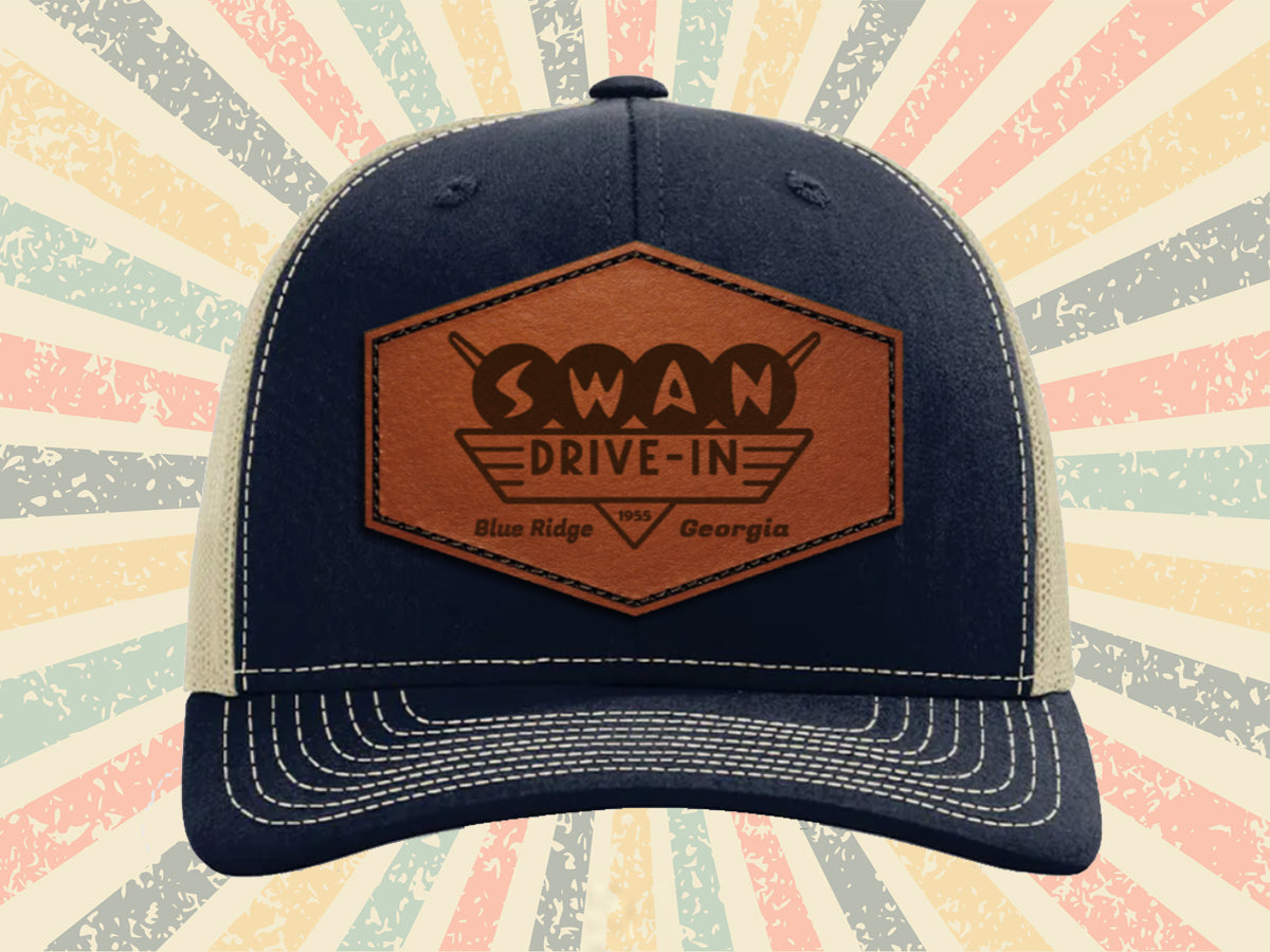 Swan Official 1955 Hat - Khaki w/Navy Bill