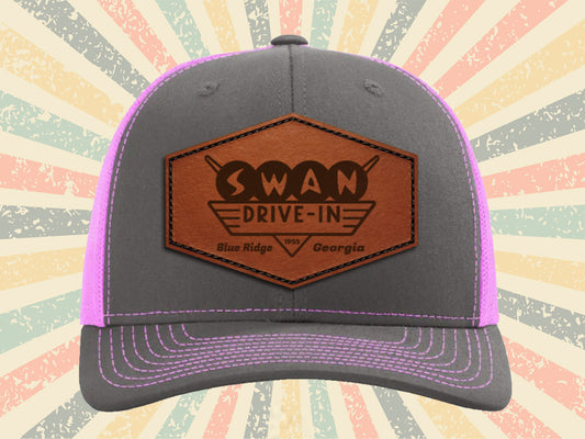 Swan Official 1955 Hat - Pink w/Grey Bill