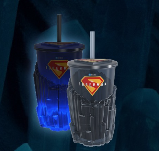 Superman Fortress Light-Up Tumbler