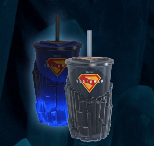 Superman Fortress Light-Up Tumbler