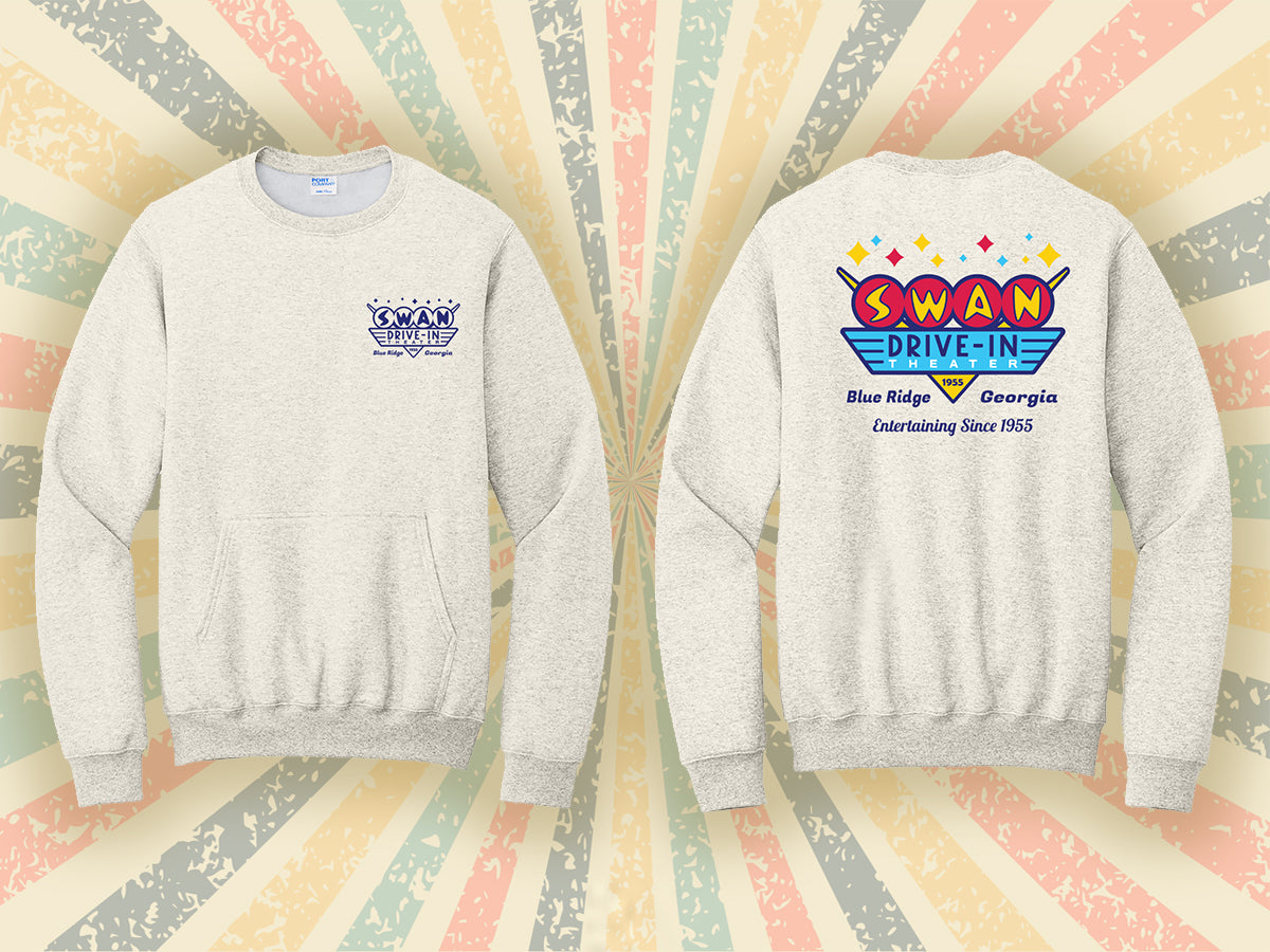 Swan Official 1955 Sweatshirt - OATMEAL HEATHER